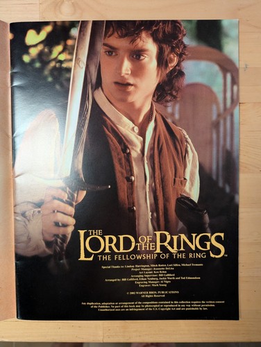 Herr der Ringe Gefährten Notenbuch - Bild 3 von 6