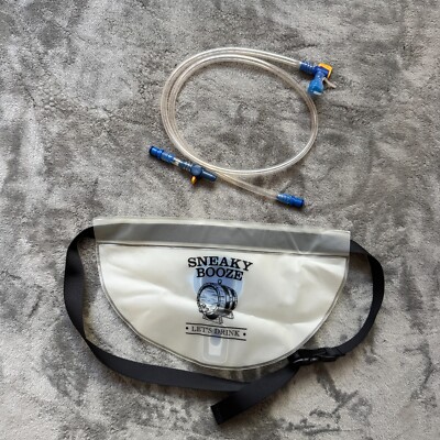 Sneaky Booze Hidden Flask Pouch for Men and Women: Portable 32Oz Undetectable