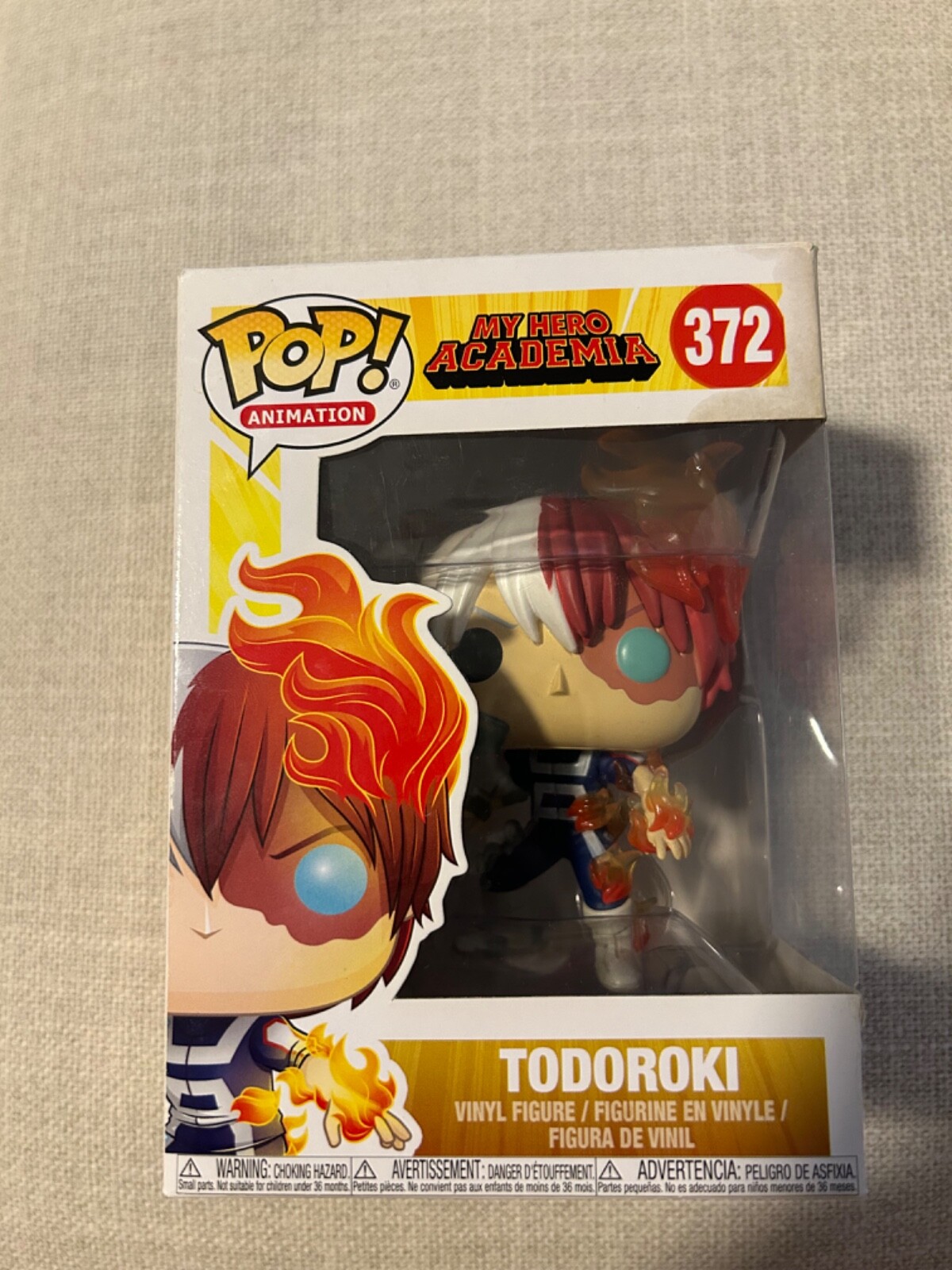 Todoroki 372 Funko Pop Damaged Box