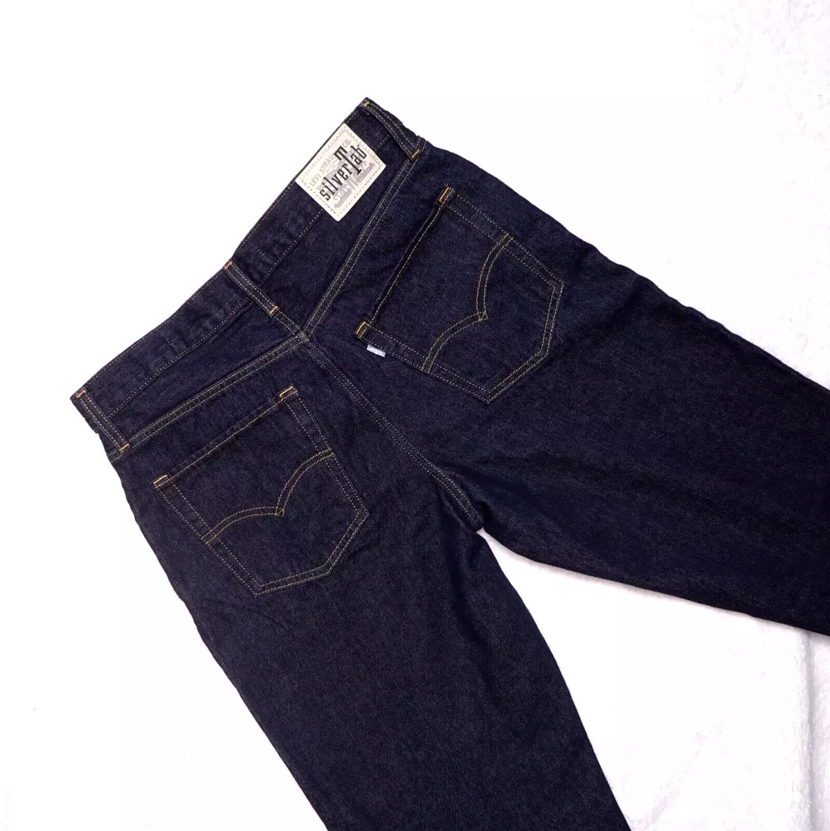 Retail Baggy Levi \'94 $79.50 SilverTab 31 eBay 31 Jeans Carpenter Blue Wash Dark x |