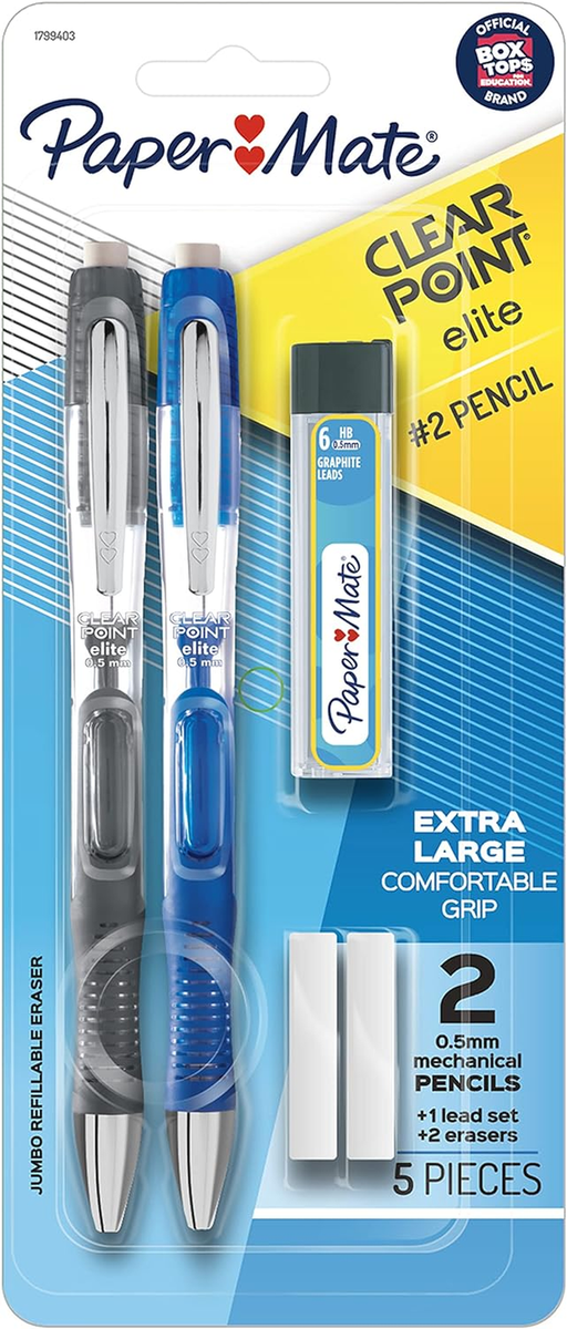 Paper Mate Clearpoint Elite Mechanical Pencil Starter Set