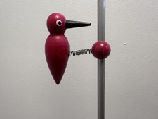 Pewee The Wood Pecker Vintage Toy With Box L. K. Hecht Co. New York Made In USA