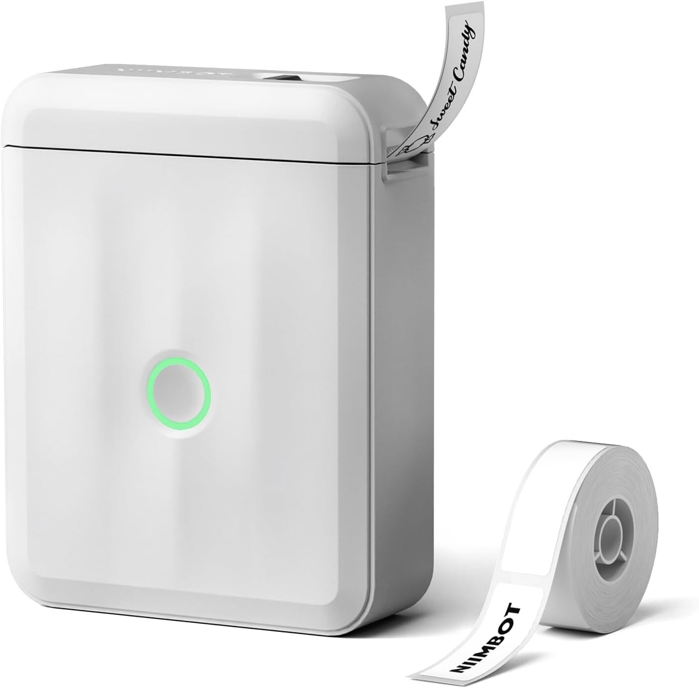 New Version D110 Mini Bluetooth Thermal Label Maker Machine with Tape-image