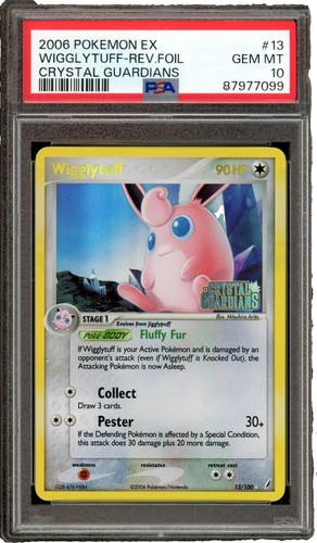 2006 POKEMON EX CRYSTAL GUARDIANS #94 JIRACHI EX-HOLO PSA 9 | eBay
