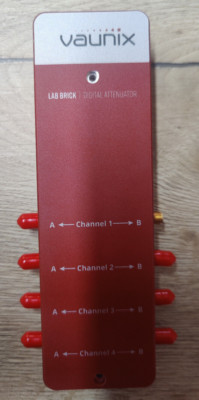 Vaunix Lab Brick Digital Attenuator LDA-908V-4S 200MHz-8GHz 90dB 0.1dB Steps