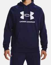 UA Mens Under Armour Rival Fleece Sweatshirt Jacket Hoody New With Tags