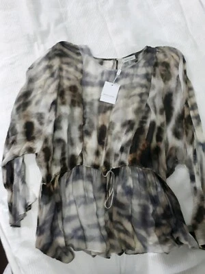 wayne cooper leopard print dress