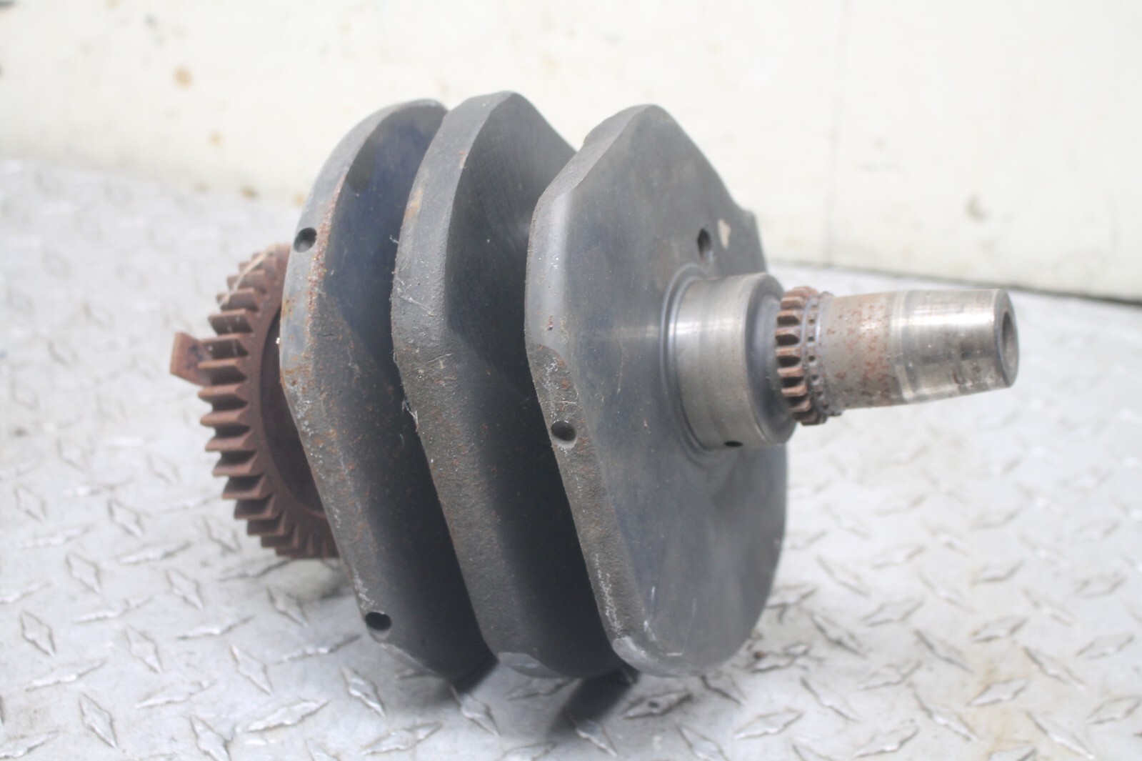 Hm749 Rack 1985 85 HONDA VT700 SHADOW VT 700 C HM749 ENGINE CRANKSHAFT CRANK SHAFT ...
