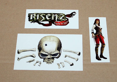 Risen 2 Dark Waters Sticker Set / Aufkleber  PS3 Xbox 360
