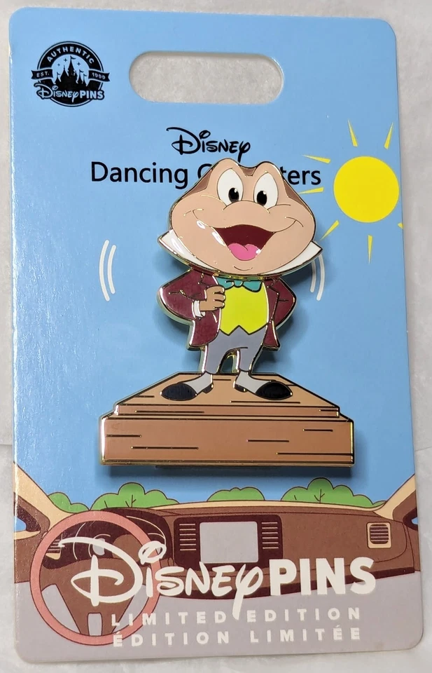 Disney Pin 156868 Mr Toad Adventures Of Ichabod & Mr Toad Dancing Characters LE Foto 4 de 4