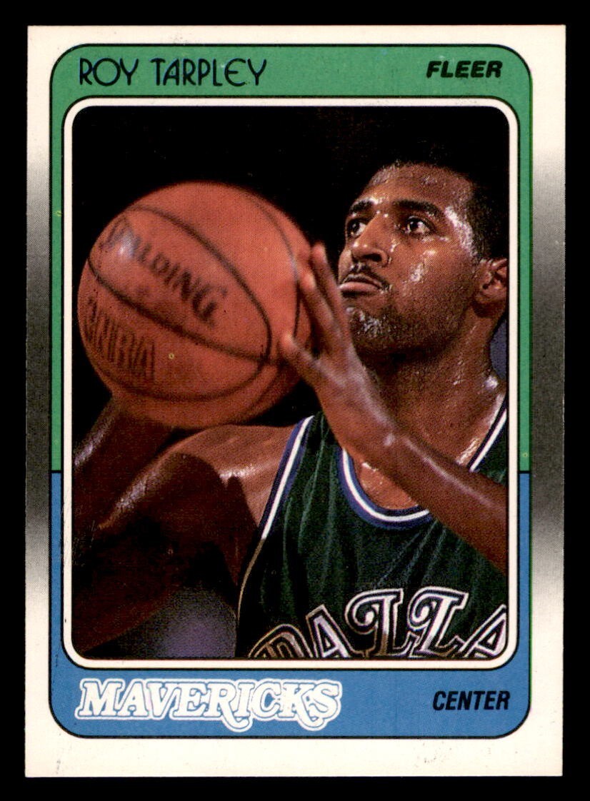 1988 Fleer Basketball #32 Roy Tarpley NM *d15
