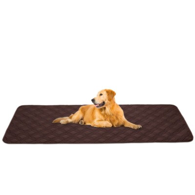 Reversible Waterproof Dog Bed Cover-Paw Print Pet Blanket,Non-Slip