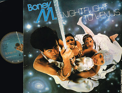 BONEY M Nightfligt To Venus 12'' LP GATEFOLD Atlantic HANSA UK 1978 K 50498 A2/B1