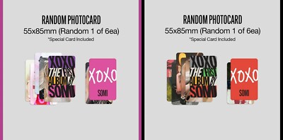 JEON SOMI I.O.I THE FIRST ALBUM [XOXO] O Ver. CD+P.Book+P.Card+