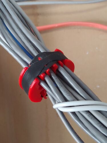 24 Cable Ethernet Comb/Organizer - Cat 5/6 UTP - Message for color choice. - Picture 2 of 6