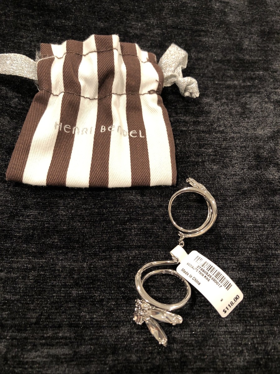 henri bendel twin ring sociality size