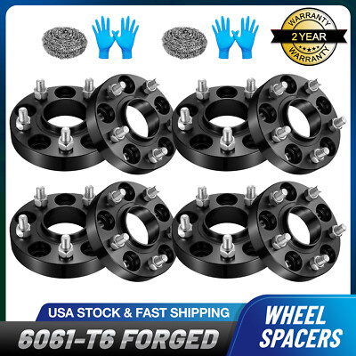 2-8x 15mm/20mm/1'' Hubcentric Wheel Spacers |5x114.3 64.1 12x1.5| for Honda Acura