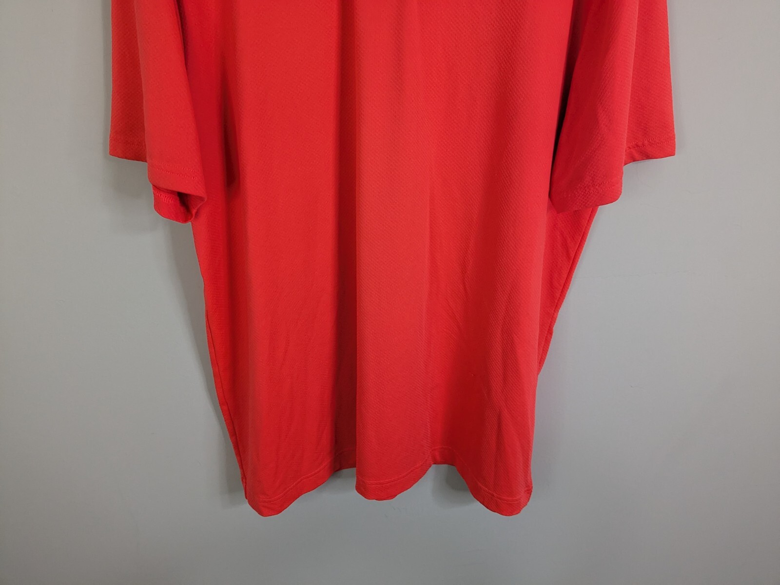 Under Armour The Performance Polo Shirt Men's Extra Large Orange Short Sleeve thumbnail 4