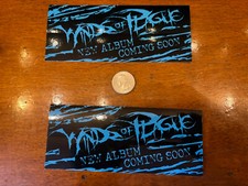 Winds of Plague  Sticker( Buy 1 Get 1 Free)-6x2.5 Death Core + Free flag sticker