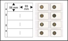 5-LINDNER-MU1364-Multi-Collect-Münzhüllen-8x93x56mm-Für-REBECK-Münzrähmchen