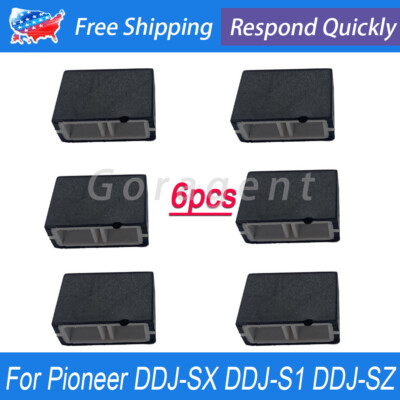 6 Pcs Fader Knob Cap For Numark N4 NS6 NS7 V7 Allen & Heath XONE 92 4D DX Denon