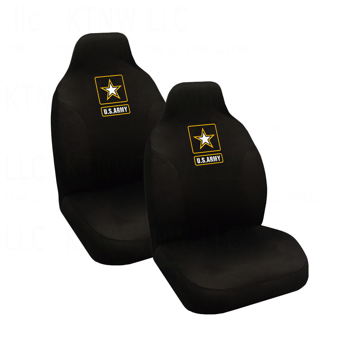 New U.S. ARMY Car Truck Front Seat Covers & Steering Wheel Cover Set eBay