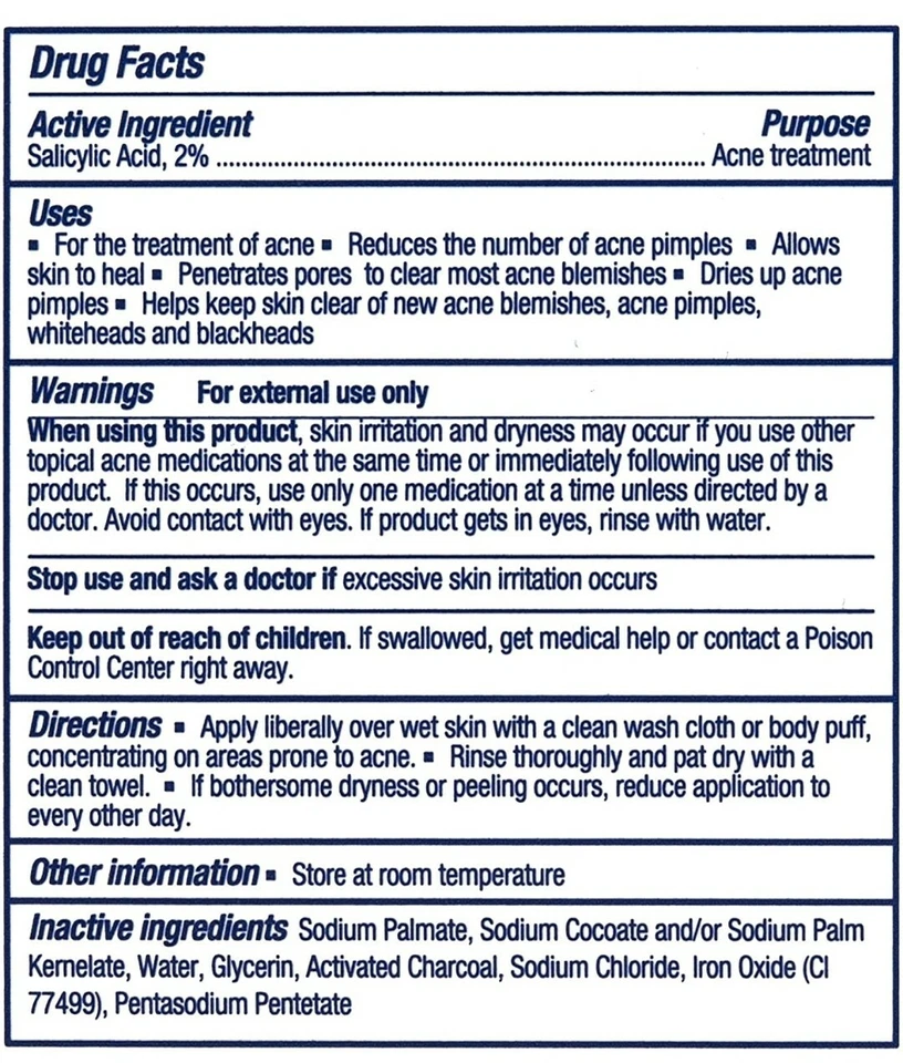 JABÓN BARRA ACNÉ CARBÓN ASEPXIA JABON PARA ACNE De Carbono 6 Barras de 4oz. Foto 4 de 4