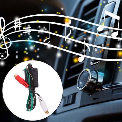Horn Cable Adapter Speaker Wire Subwoofer Line Level Converter Accessories
