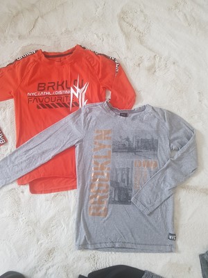 Set 2x Paket Longsleeve Langarmshirt Shirt 146 152  Chapter Young Brooklyn