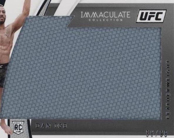 2021 Panini Immaculate Collection UFC - Fight Mat Memorabilia Dan Ige # ...