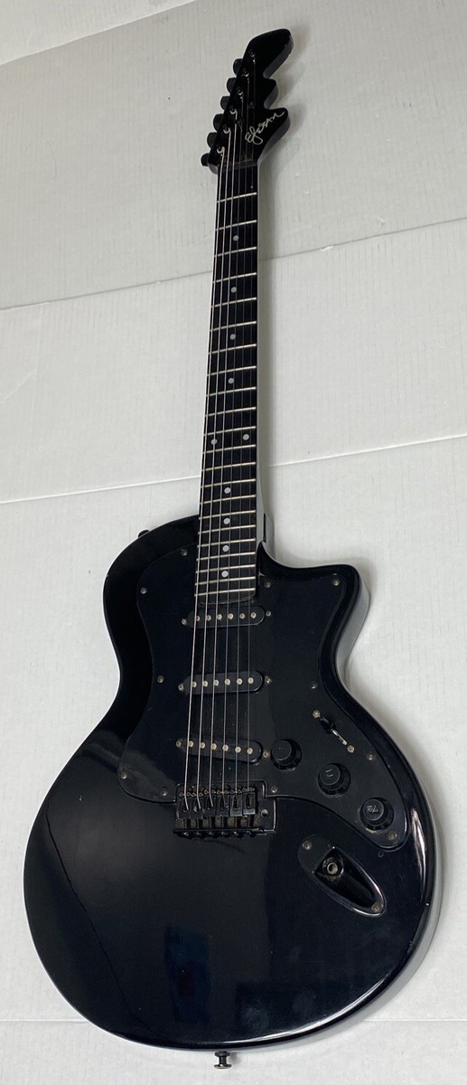 Esteban Midnight Legacy Electric Black Guitar with Case | eBay