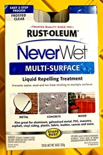 Rust-Oleum Never Wet Multi Surface Liquid Repelling Treatment Frosted Clear