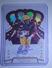 2020 Crown Royale Draft Picks Signatures Holo #38 Eno Benjamin Auto /99 Cardinal