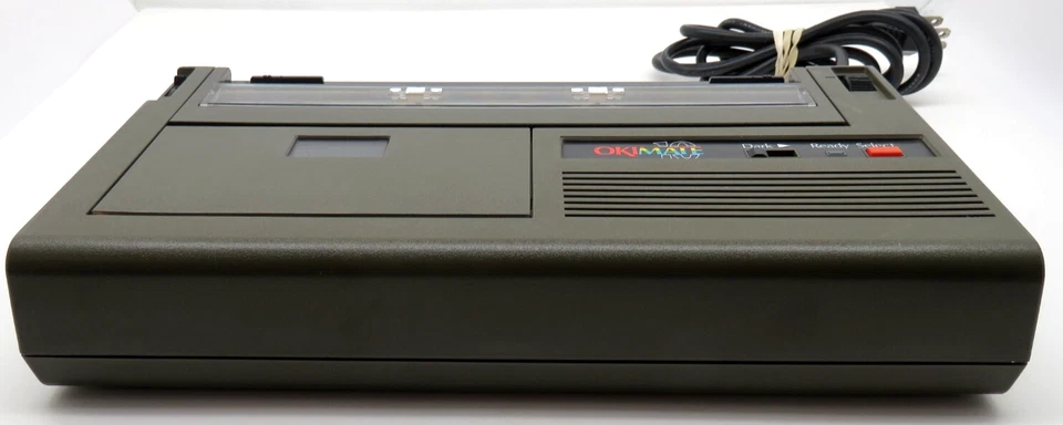 Impresora Atari Vintage Original Color Okimate 10 Okidata Funciona Nueva Cinta B/N #2 Foto 4 de 4