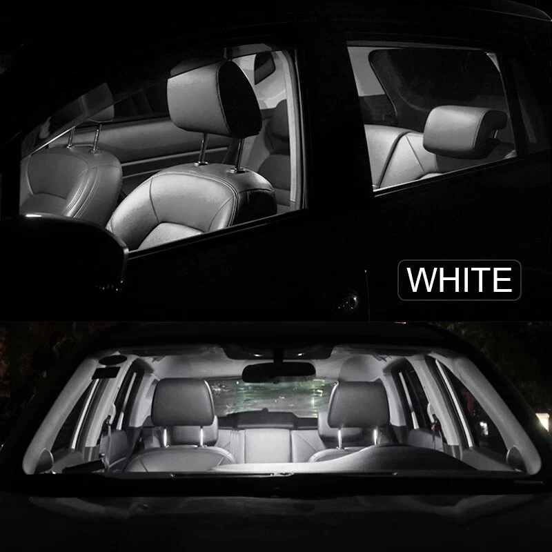 Kit de luces de mapa de lectura de cúpula interior LED Canbus de 10 piezas para Honda HR-V HRV 1999-2006 Foto 3 de 4