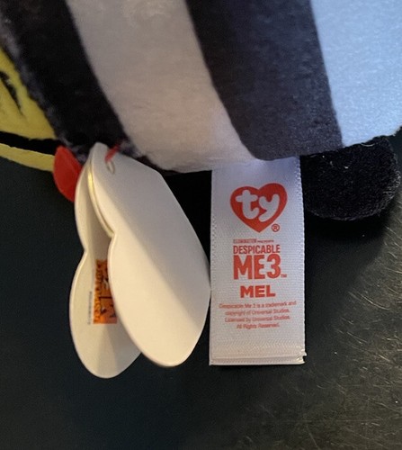 TY Beanie Boos Teeny Tys 4" Despicable Me 3 MEL Stackable Plush - 第 10/12 張圖片