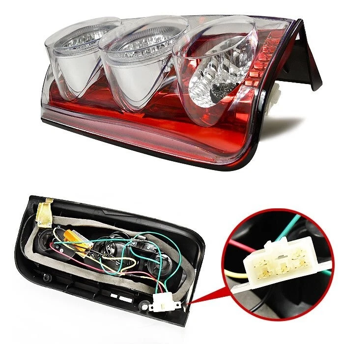 LED Tail Light Lamp Euro Type Custom JDM for Toyota Hiace 100 Series Van Wagon - Изображение 4 из 4