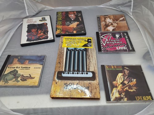 Stevie Ray Vaughan box, CD , DVD Sammlung - Foto 2 di 21