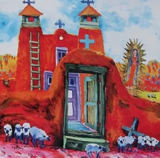 Tom Noble, "Guadalupe", open edition, two sizes available