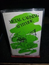 METAL CAUSING ATTITUDE CASSETTE TAPE   PROMOTIONAL COPY VARIOUS ARTISTS MINT  