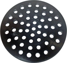 Premium 8" Cast Iron Drain Cover - Round Replacement Floor Drain Strainer - Easy