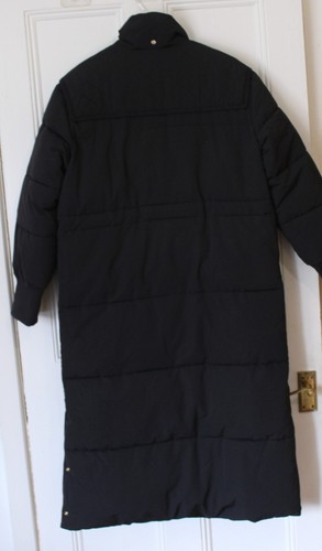 Black Sandro Paris longline padded jacket coat - size 36 / uk 8 - BNWT - Picture 14 of 14
