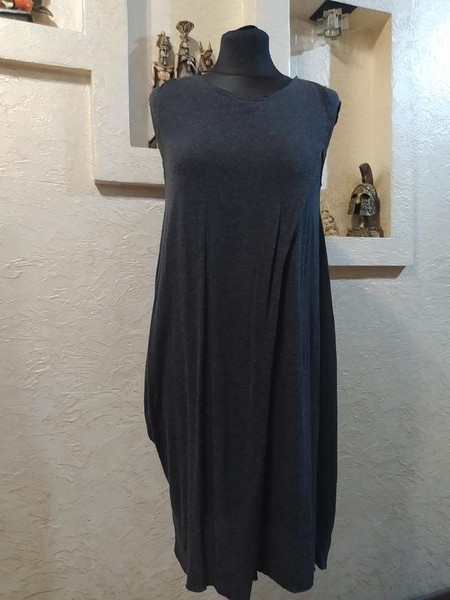 Women AllSaints Dress Grey Angora 38 / M / 46 #4VZ1