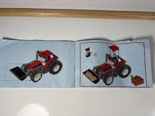 LEGO City: Tractor Red (60287) Instructions Only Girl Mini fig Farm Bunny Cute - Picture 3 of 3