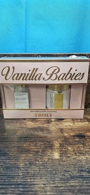 TRULY - MINI VANILLA BABY SHIMMER BODY BUTTER & BODY OIL SET
