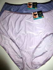 Vanity Fair 2-Pairs BRIEF Illumination Nylon 13109 purple Women  10/3XL  29
