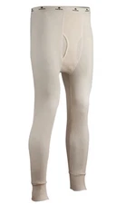 Indera Cotton Heavyweight Thermals - Pants - Natural - Men Size Tall M