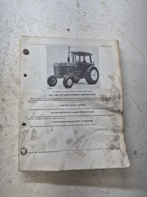 #ad #ad Genuine Original John Deere 4040 tractor Parts List catalog manual PC 1610 $49.49