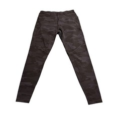 Sweaty Betty Power Full Length Leggings Black Camo Womens Size 10 Large