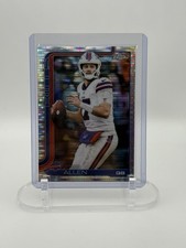 2025 Topps Chrome - Josh Allen - Pulsar Refractor - Buffalo Bills